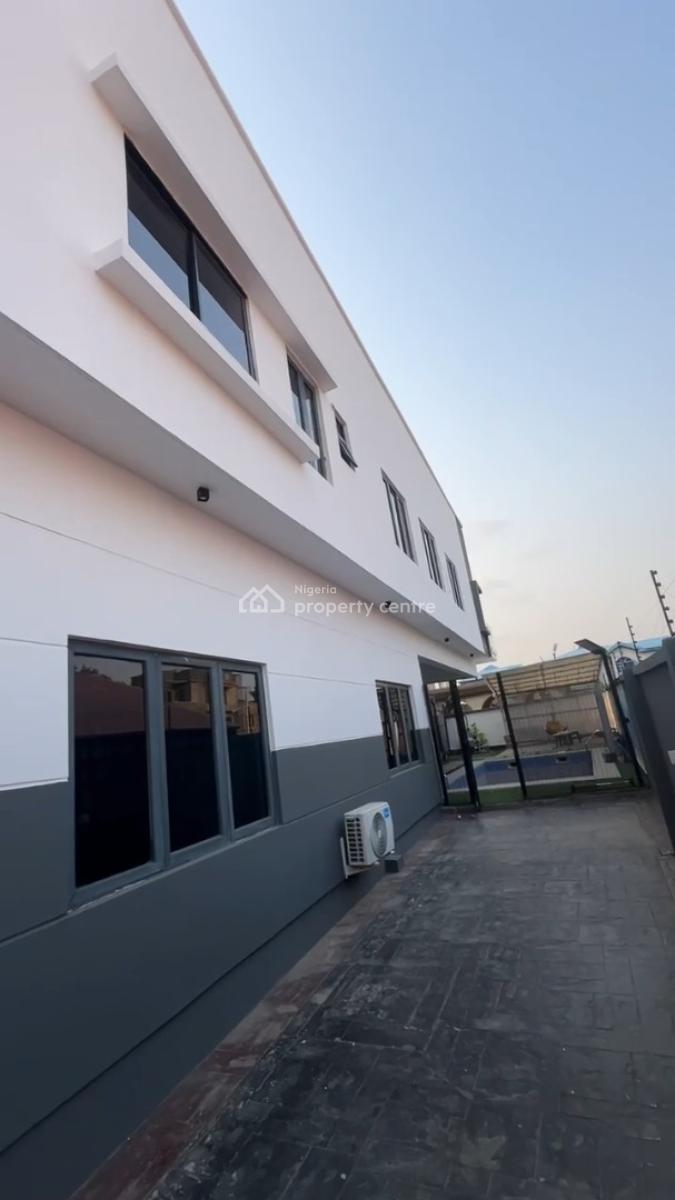 Semi Detached 4bedroom Ensuite Duplex with Private Pool, Secured Estate in Osapa Lekki, Lekki, Lagos, Semi-detached Duplex for Rent