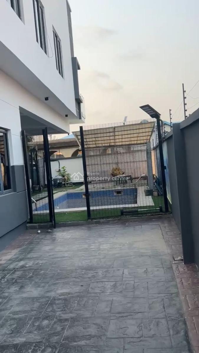Semi Detached 4bedroom Ensuite Duplex with Private Pool, Secured Estate in Osapa Lekki, Lekki, Lagos, Semi-detached Duplex for Rent