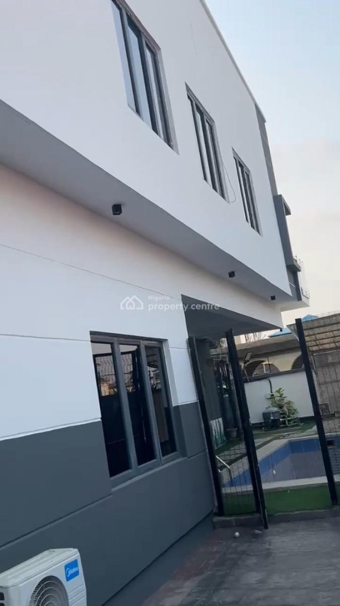 Semi Detached 4bedroom Ensuite Duplex with Private Pool, Secured Estate in Osapa Lekki, Lekki, Lagos, Semi-detached Duplex for Rent