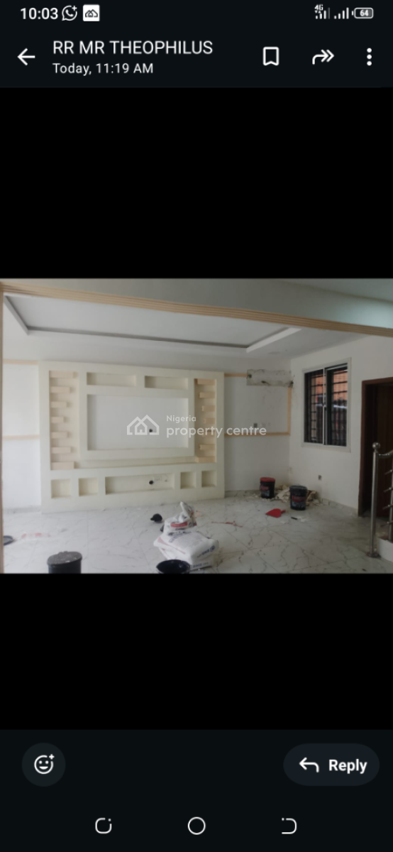 4 Bedroom Terraced Duplex on 2 Floors in a Secured Estate, in an Estate, Osapa, Lekki, Lagos, Terraced Duplex for Rent