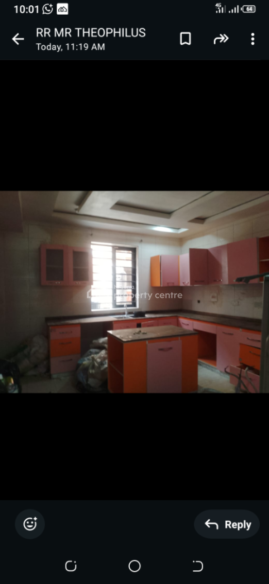 4 Bedroom Terraced Duplex on 2 Floors in a Secured Estate, in an Estate, Osapa, Lekki, Lagos, Terraced Duplex for Rent