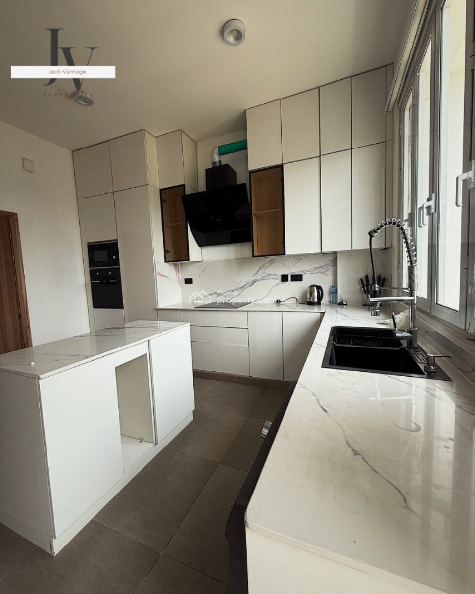 3-bedroom Furnished Apartment with Bq, Victoria Island (vi), Lagos, Flat / Apartment for Rent