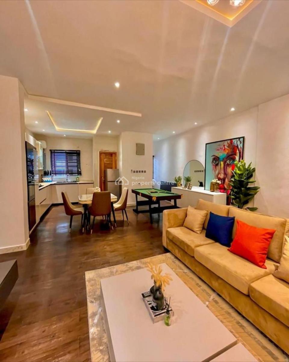 Luxury 2 Bedroom Apartment with Pool, Gym & Snooker Board, Elegantly Furnishings, Beautiful Ambiance, Comfortable Stay, Ikate, Lekki, Lagos, Flat / Apartment Short Let