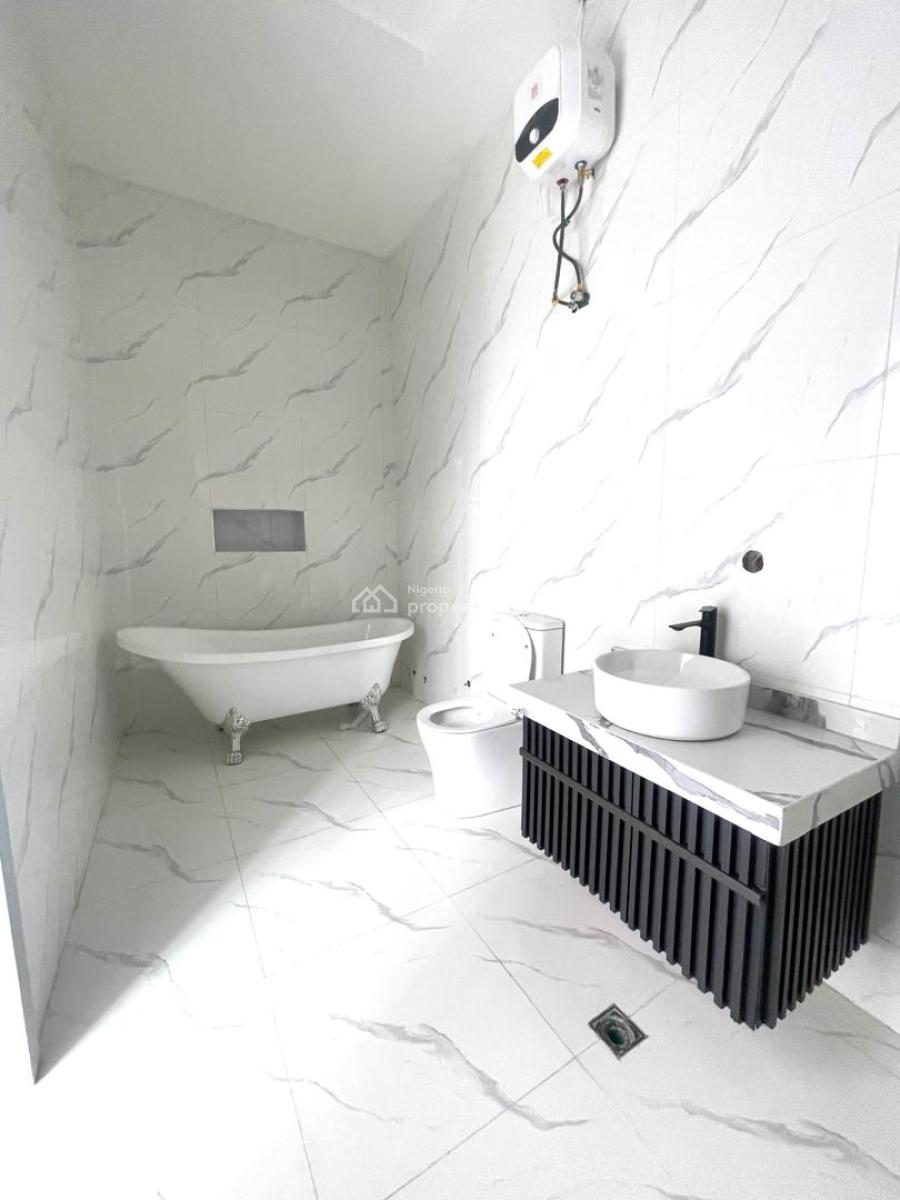 Newly Built with Spacious 4brm Terrace Duplex with Pool &gym, Ikota By Mobile Rd, Lekki, Lagos, Terraced Duplex for Sale