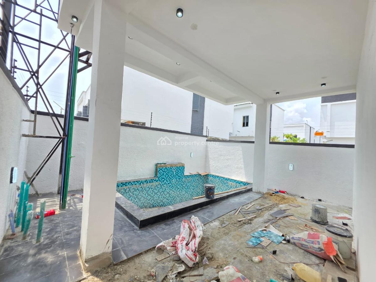 5 Bedroom Fully Detached Duplex with Bq Swimming Pool, Abraham Adesanya Lekki Ajah, Ajah, Lagos, Detached Duplex for Sale