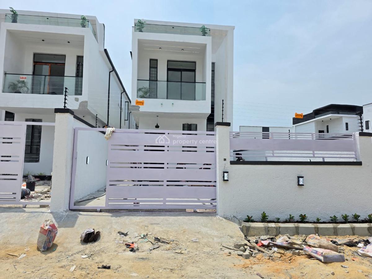 5 Bedroom Fully Detached Duplex with Bq Swimming Pool, Abraham Adesanya Lekki Ajah, Ajah, Lagos, Detached Duplex for Sale