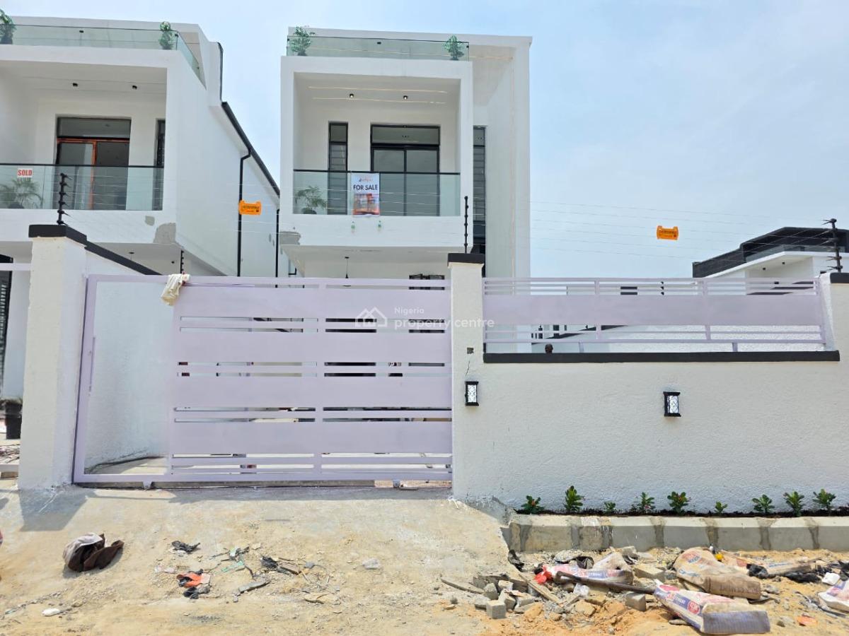 5 Bedroom Fully Detached Duplex with Bq Swimming Pool, Abraham Adesanya Lekki Ajah, Ajah, Lagos, Detached Duplex for Sale