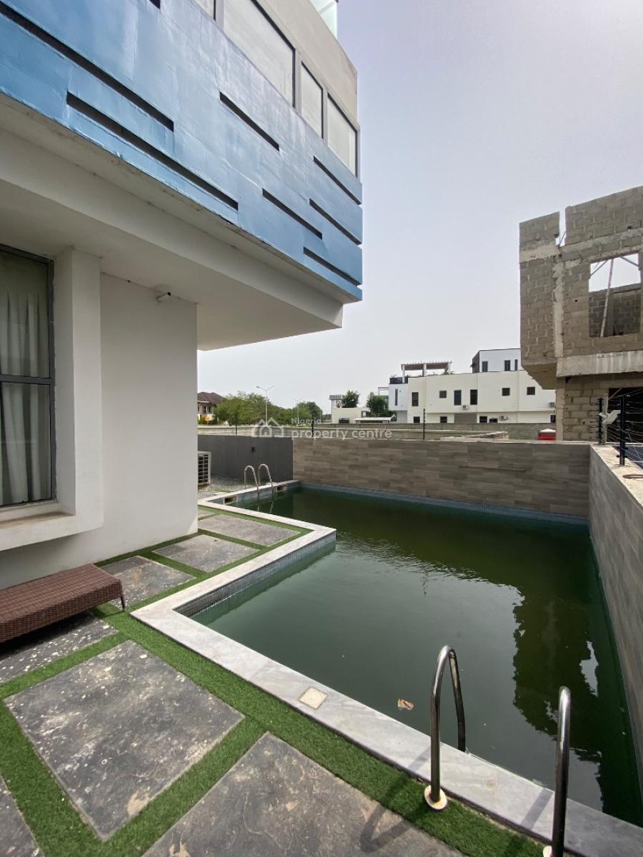 Furnished 5 Bed Duplex in a Gated Estate, Pinnock Beach, Osapa, Lekki, Lagos, Detached Duplex for Sale