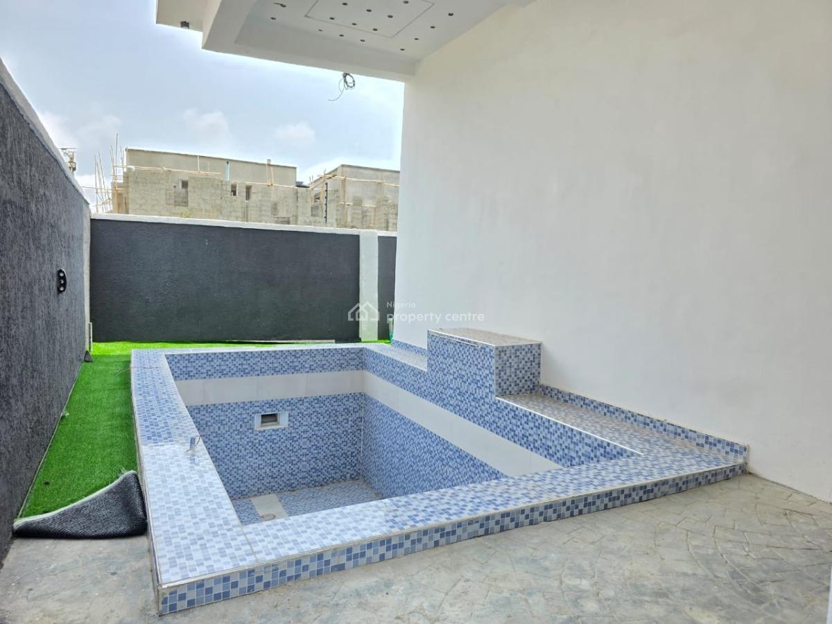 5 Bedroom Fully Detached Duplex with Bq Swimming Pool, Abraham Adesanya Lekki Ajah, Ajah, Lagos, Detached Duplex for Sale