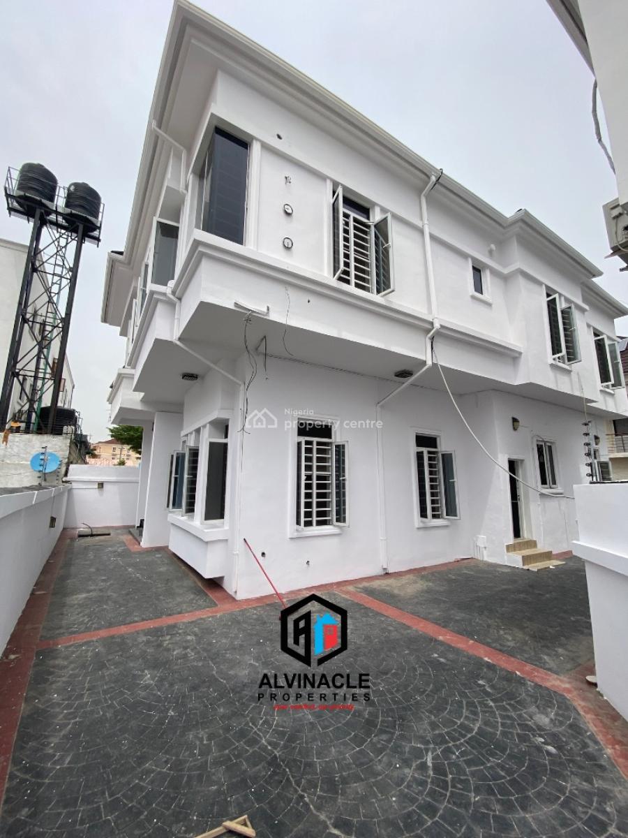 Well Fitted 5 Bed Duplex Self Compound, Osapa London, Osapa, Lekki, Lagos, Detached Duplex for Rent