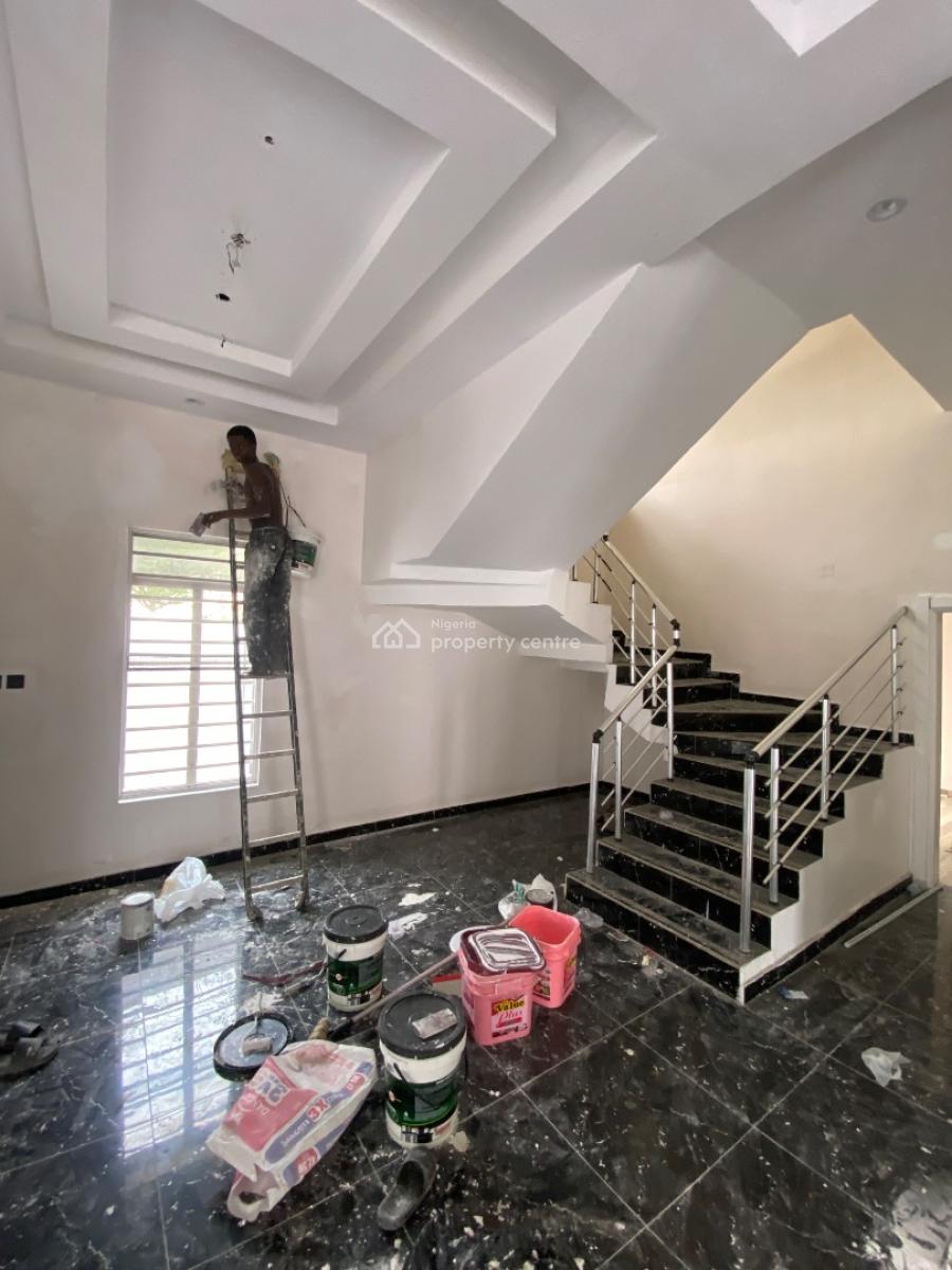 Well Fitted 5 Bed Duplex Self Compound, Osapa London, Osapa, Lekki, Lagos, Detached Duplex for Rent