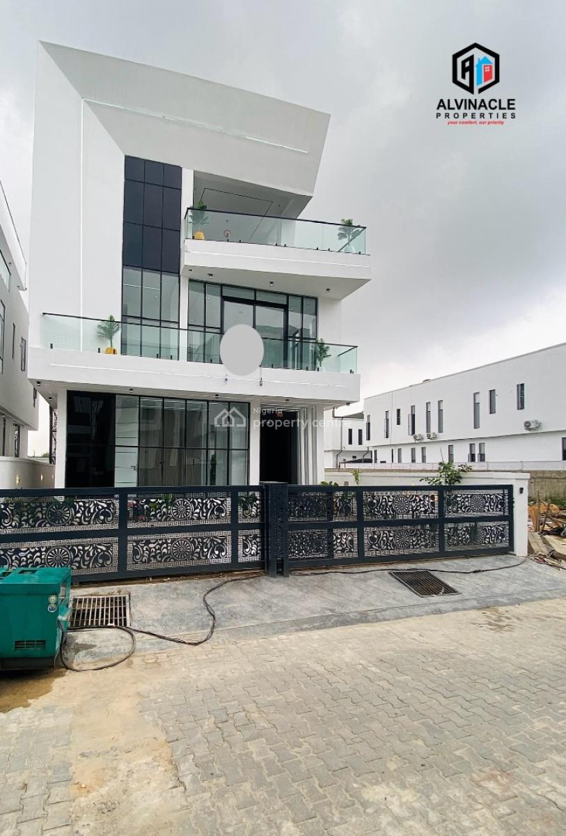 Newly Built 6 Bed Mansion with Elevator, Chevron, Lekki, Lagos, Detached Duplex for Sale