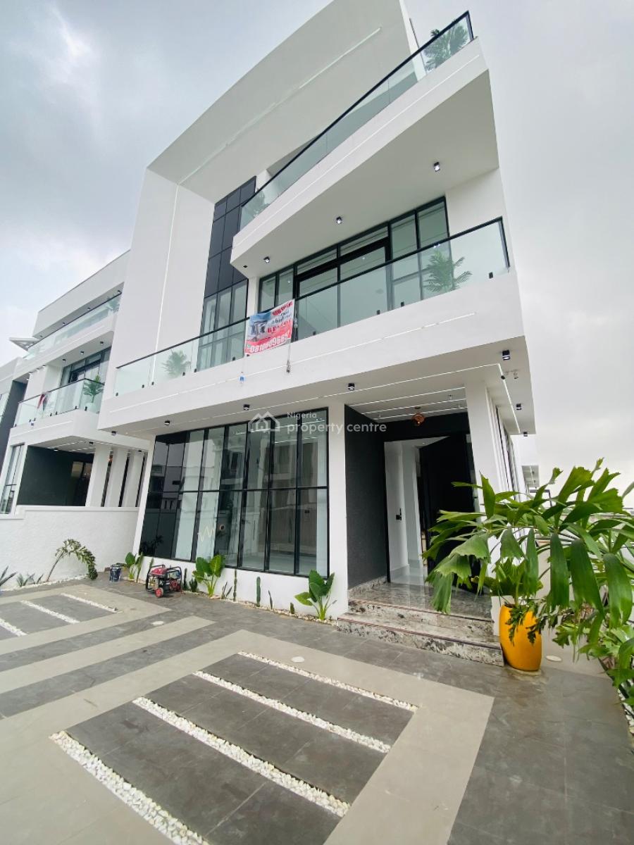 Newly Built 6 Bed Mansion with Elevator, Chevron, Lekki, Lagos, Detached Duplex for Sale