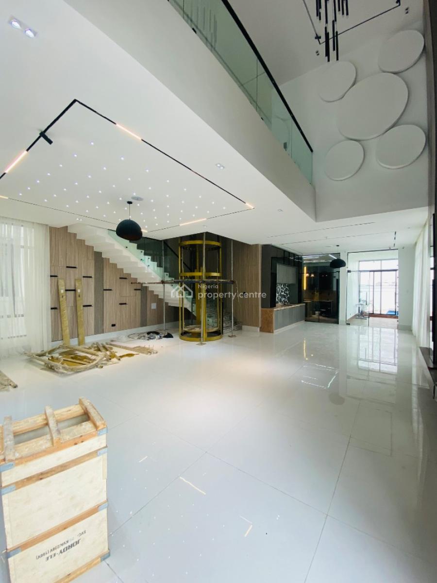 Newly Built 6 Bed Mansion with Elevator, Chevron, Lekki, Lagos, Detached Duplex for Sale