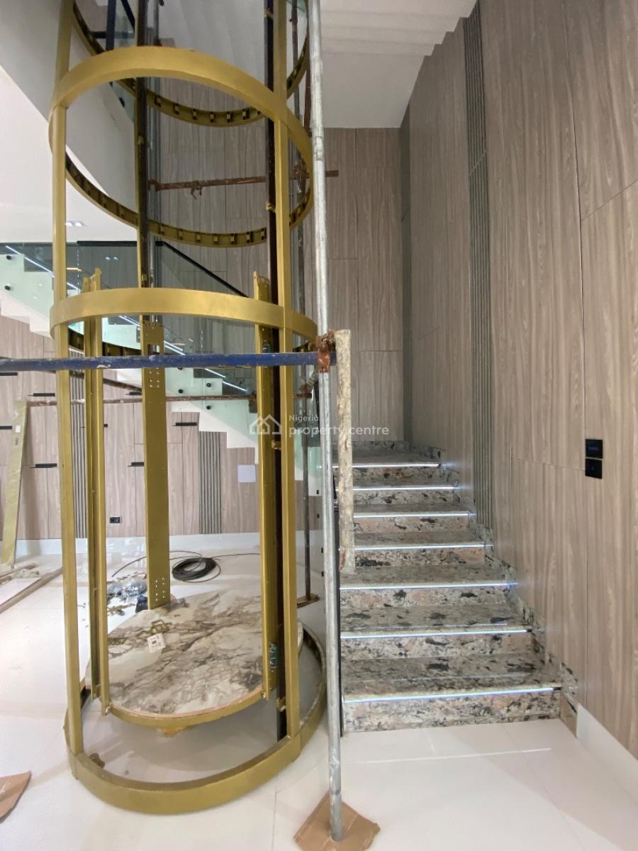 Newly Built 6 Bed Mansion with Elevator, Chevron, Lekki, Lagos, Detached Duplex for Sale