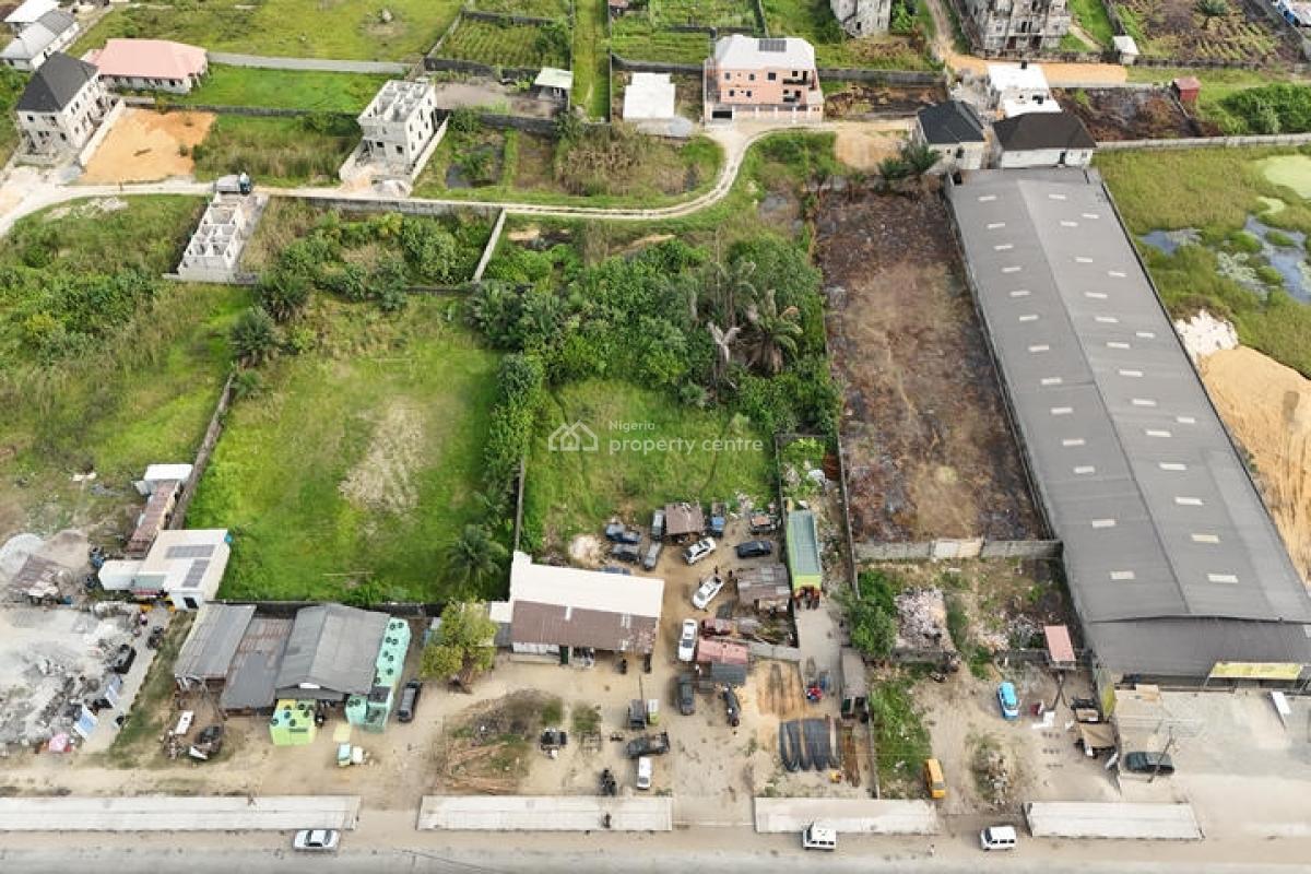2000sqm Fenced Landed Property Facing Lekki-epe Expressway, Alatise, Ibeju Lekki, Lagos, Mixed-use Land for Sale
