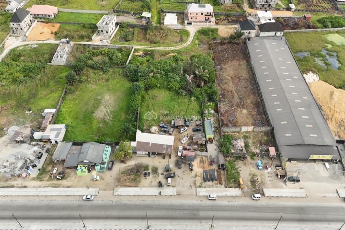 2000sqm Fenced Landed Property Facing Lekki-epe Expressway, Alatise, Ibeju Lekki, Lagos, Mixed-use Land for Sale