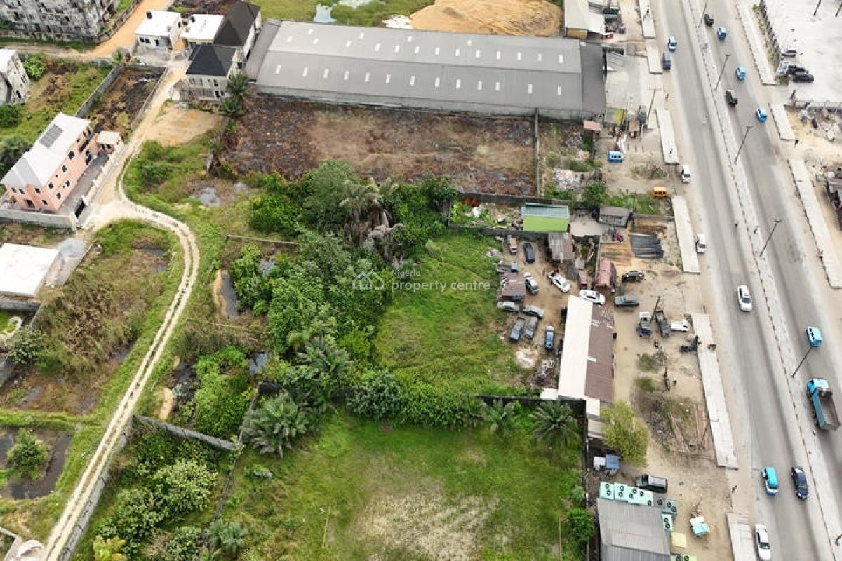 2000sqm Fenced Landed Property Facing Lekki-epe Expressway, Alatise, Ibeju Lekki, Lagos, Mixed-use Land for Sale