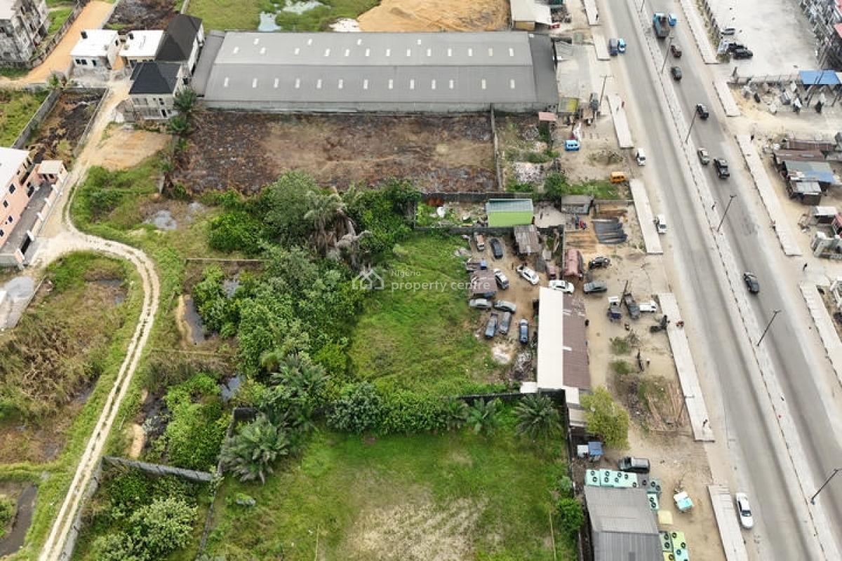 2000sqm Fenced Landed Property Facing Lekki-epe Expressway, Alatise, Ibeju Lekki, Lagos, Mixed-use Land for Sale