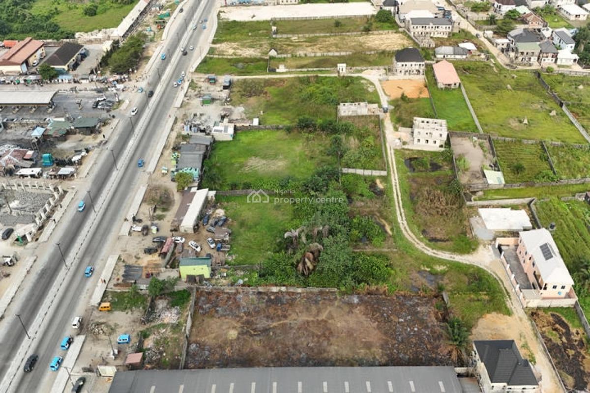 2000sqm Fenced Landed Property Facing Lekki-epe Expressway, Alatise, Ibeju Lekki, Lagos, Mixed-use Land for Sale