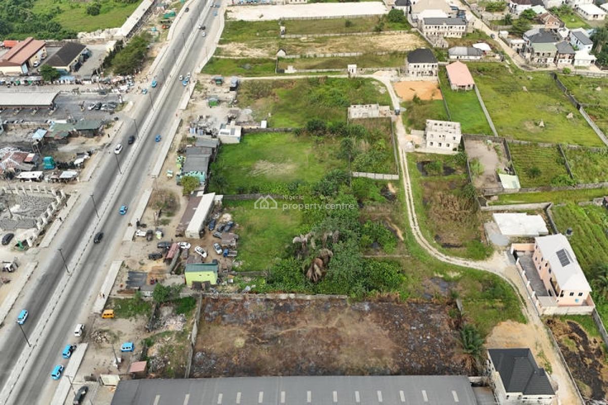 2000sqm Fenced Landed Property Facing Lekki-epe Expressway, Alatise, Ibeju Lekki, Lagos, Mixed-use Land for Sale