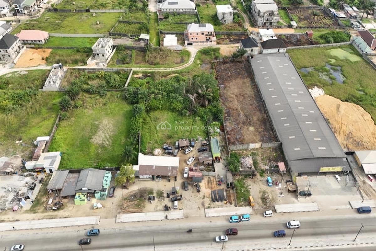 2000sqm Fenced Landed Property Facing Lekki-epe Expressway, Alatise, Ibeju Lekki, Lagos, Mixed-use Land for Sale
