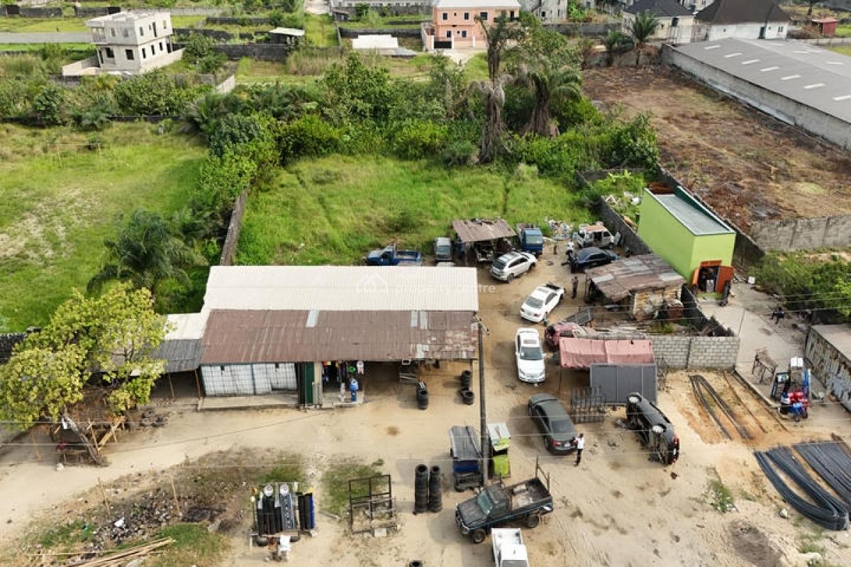 2000sqm Fenced Landed Property Facing Lekki-epe Expressway, Alatise, Ibeju Lekki, Lagos, Mixed-use Land for Sale