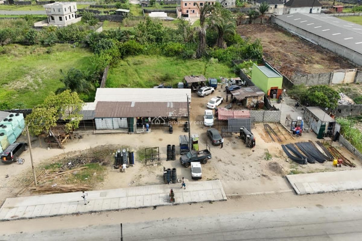 2000sqm Fenced Landed Property Facing Lekki-epe Expressway, Alatise, Ibeju Lekki, Lagos, Mixed-use Land for Sale