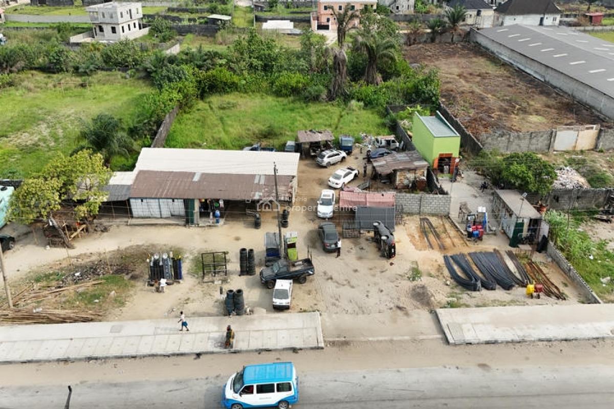 2000sqm Fenced Landed Property Facing Lekki-epe Expressway, Alatise, Ibeju Lekki, Lagos, Mixed-use Land for Sale