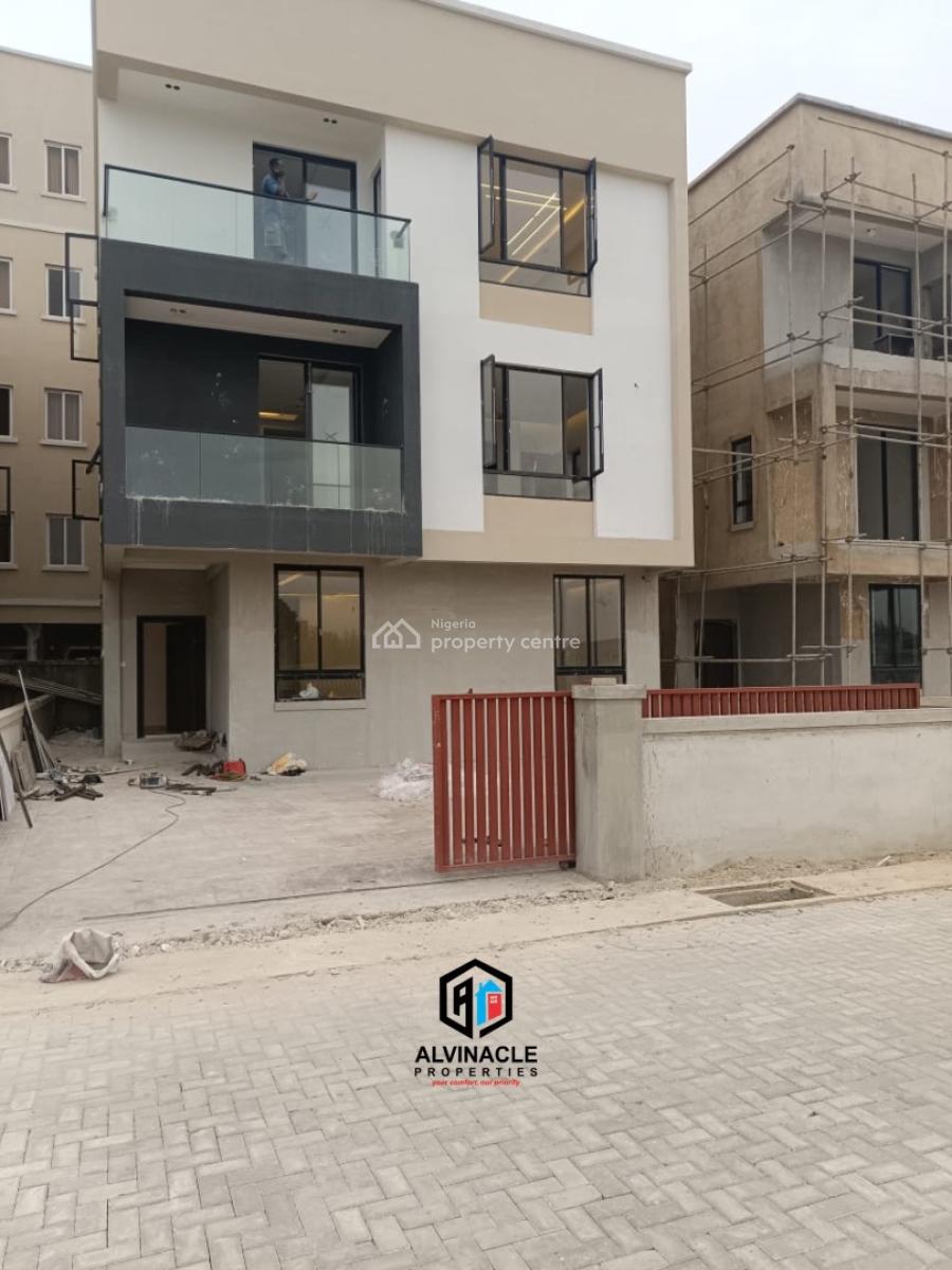 Newly Built 5 Bed Duplex in a Gated Estate, Western Forsehore Estate, Osapa, Lekki, Lagos, Detached Duplex for Sale