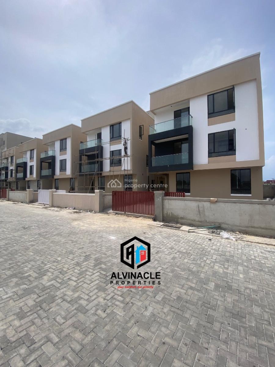 Newly Built 5 Bedroom Duplex in a Gated Estate, Western Forsehore Estate, Osapa, Lekki, Lagos, Detached Duplex for Sale