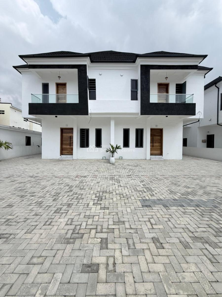 Beautiful4 Bedroom Semi Detached Duplex, Ikota, Lekki, Lagos, Semi-detached Duplex for Rent