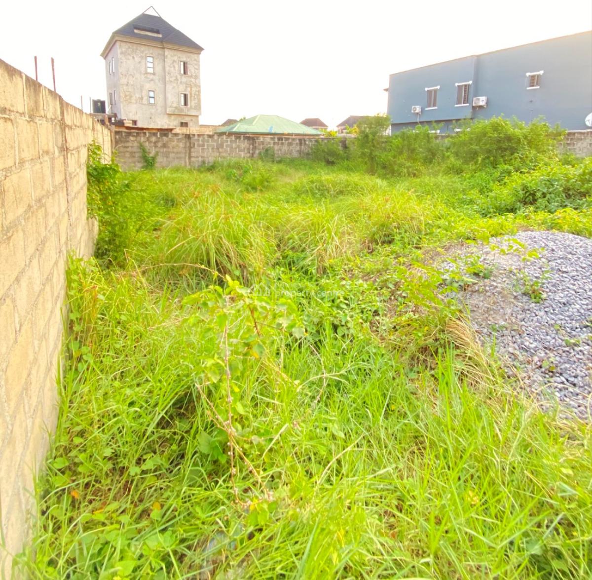 Half of Cornerpiece Land Measuring 350sqm Fenced and Gated, Ogombo, Ajah, Lagos, Residential Land for Sale