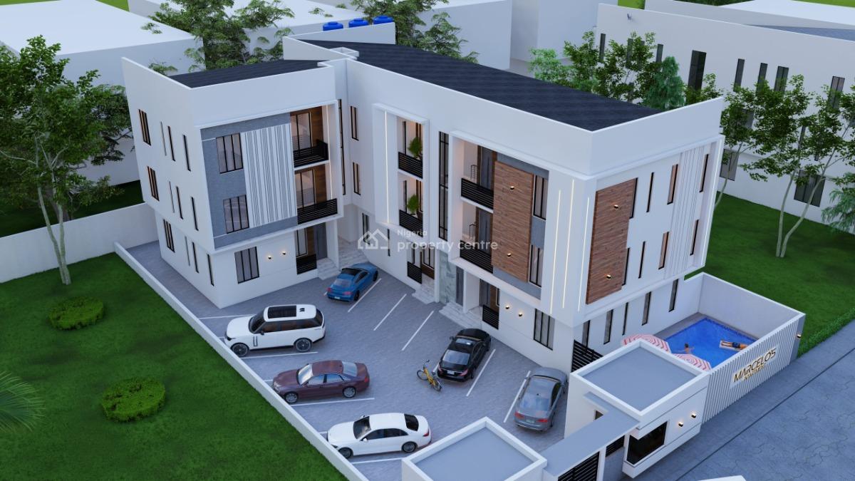 2 Bedroom Apartment with Swimming Pool, Ajah, Lagos, Flat / Apartment for Sale