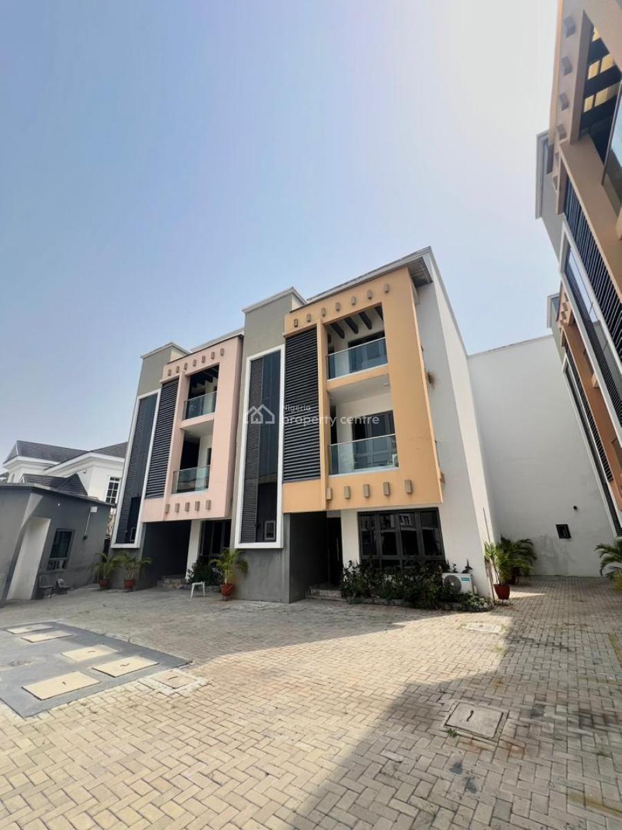Well-finished 4-bedroom Terrace with 1 Room Service Quarter, Banana Island Estate, Ikoyi, Lagos, Terraced Duplex for Rent