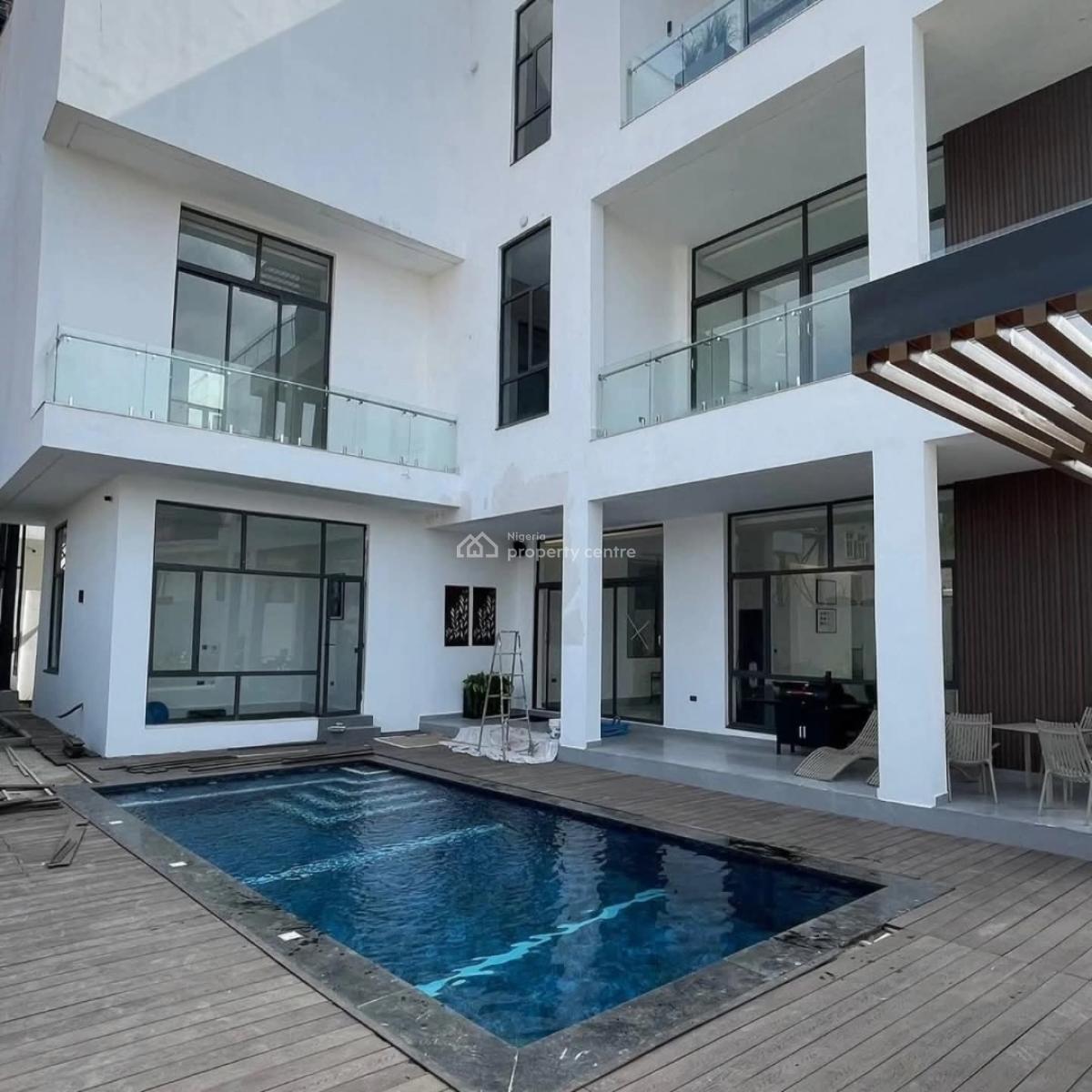 Brand New 7 Bedroom Contemporary Detached Duplex with an Elevator,pool, Asokoro,district Abuja, Asokoro District, Abuja, Detached Duplex for Sale