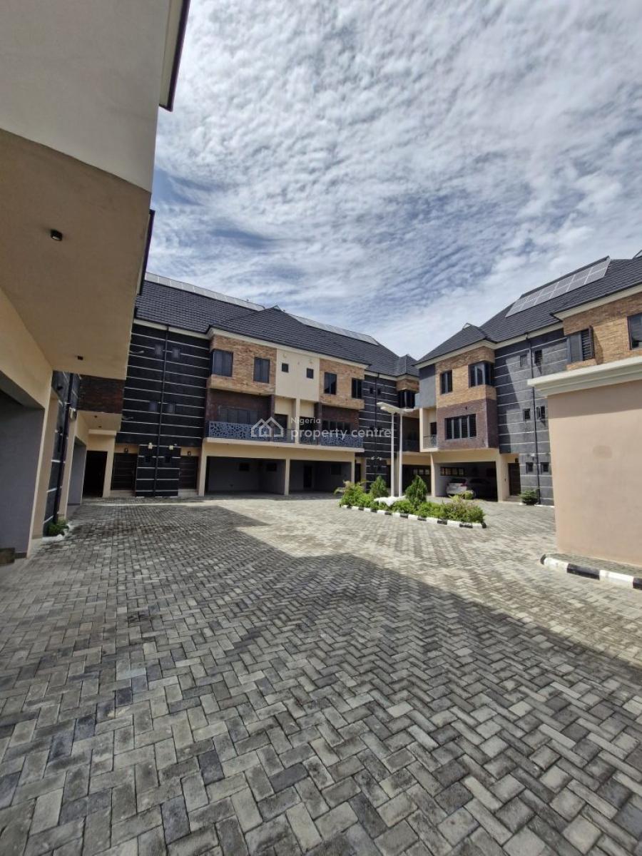 Spacious 4 Bedroom Townhouse with Bq & Laundry Room, Ilasan, Lekki, Lagos, Terraced Duplex for Sale
