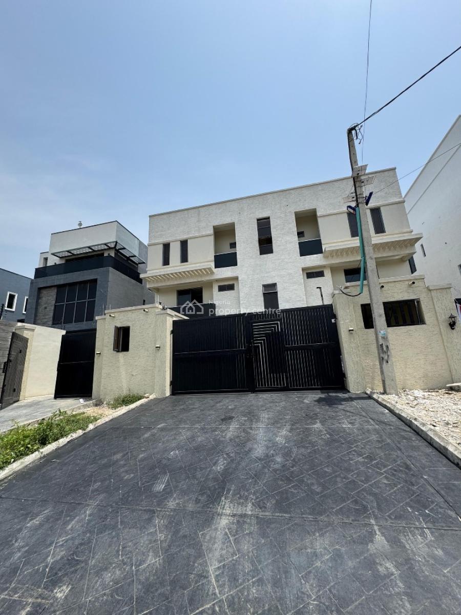 Brand New 4 Bedroom Semi-detached House, Calton Gate Estate,cheveron, Lekki, Lagos, Semi-detached Duplex for Rent