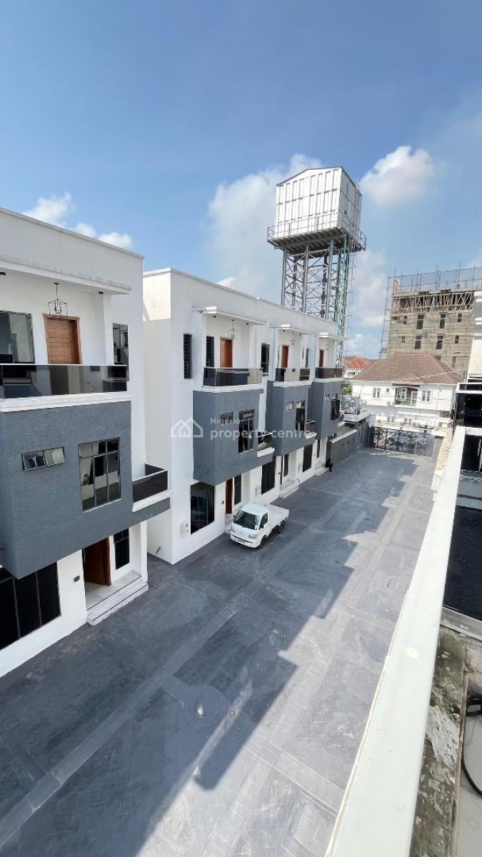 Spacious 4 Bedroom Terraced Duplex with Bq in Chevron, Chevron, Lekki, Lagos, Terraced Duplex for Sale