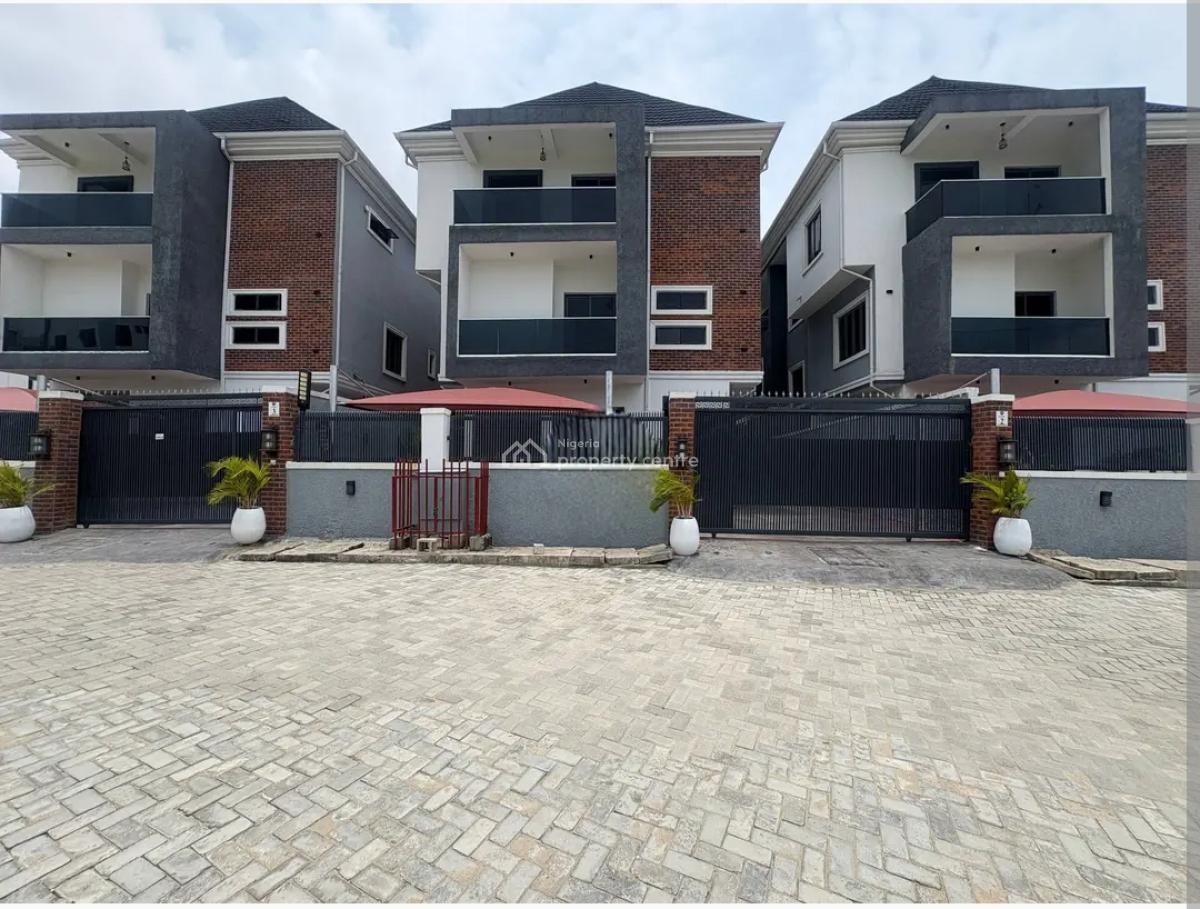 New 5 Bedrooms All Ensuite Fully Detached Duplex with Bq, Ikate, Lekki, Lagos, Detached Duplex for Sale