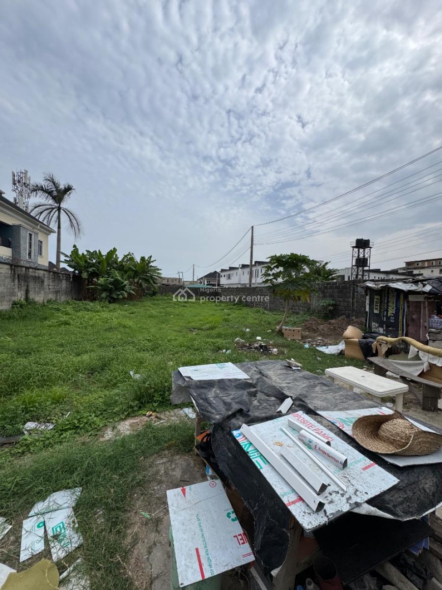 Cornerpiece 675 Sqm of Land, Facing a Major Road, Abraham Adesanya, General Paint, Ajah, Lagos, Land for Rent