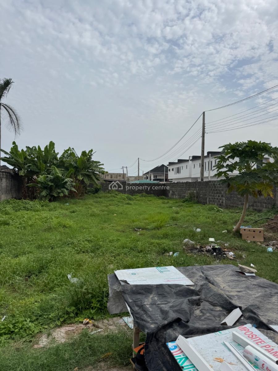 Cornerpiece 675 Sqm of Land, Facing a Major Road, Abraham Adesanya, General Paint, Ajah, Lagos, Land for Rent