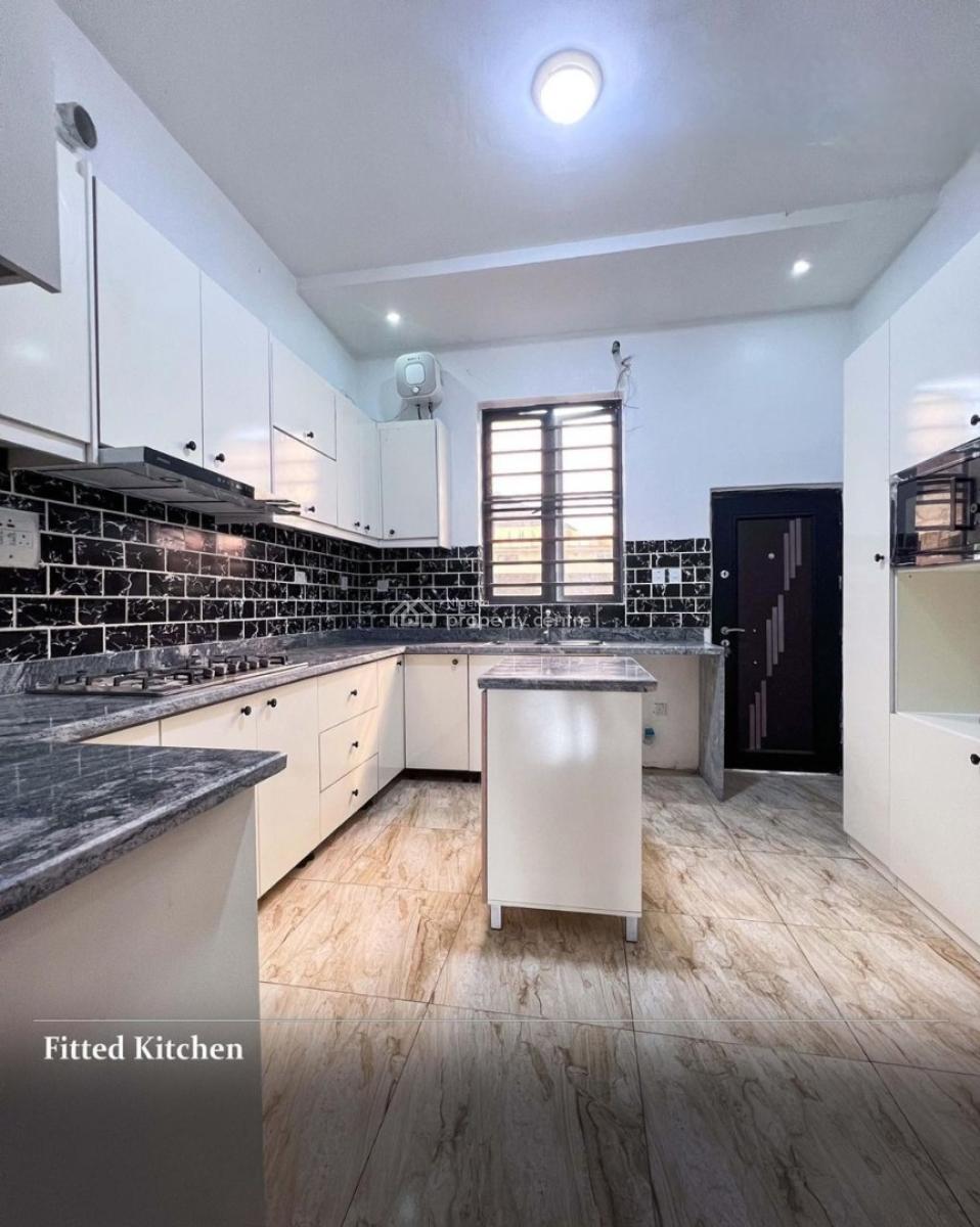 Nice Sharp 4 Bedroom Semi Detached Duplex with Bq, Orchid Road Lekki Eti-osa Lagos, Lekki Phase 2, Lekki, Lagos, Semi-detached Duplex for Rent