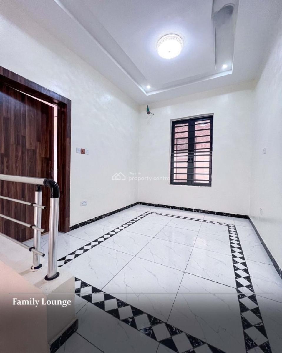 Nice Sharp 4 Bedroom Semi Detached Duplex with Bq, Orchid Road Lekki Eti-osa Lagos, Lekki Phase 2, Lekki, Lagos, Semi-detached Duplex for Rent