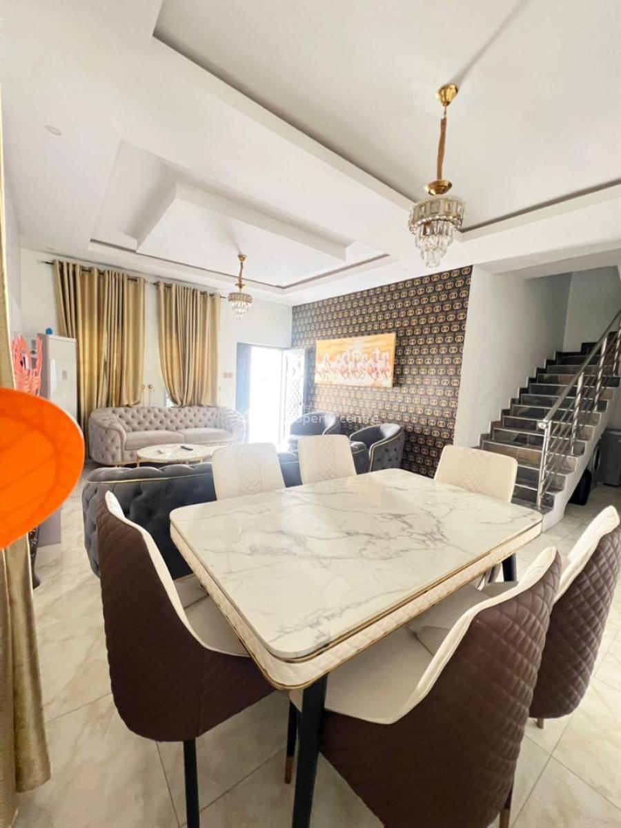 Fully Furnished 4 Bedroom Terrace Duplex Suite for Investment, Ajah, Lagos, Terraced Duplex for Sale