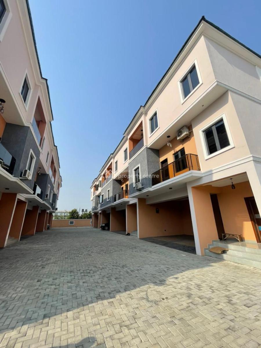 Nice 4 Bedroom Terrace Duplex with Bq and Swimming Pool, Ikate, Lekki, Lagos, Flat / Apartment for Sale
