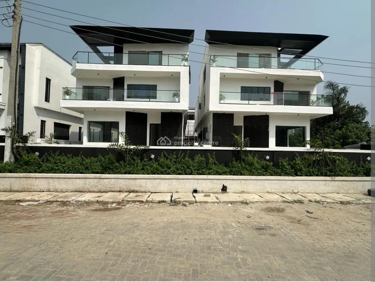 New 5 Bedrooms Ensuite Detached Duplex, Bq, Roof Top Terrace, Megamound, Lekki County Homes Estate, Ikota, Lekki, Lagos, Detached Duplex for Sale