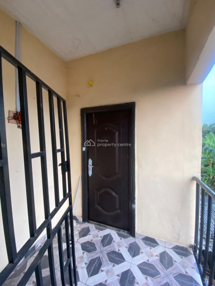 Clean Self Contained Apartment Upstairs with Good Light, Off Rumuokwurusi Tank Flyover Elimgbu, Port Harcourt, Rivers, Self Contain (single Rooms) for Rent