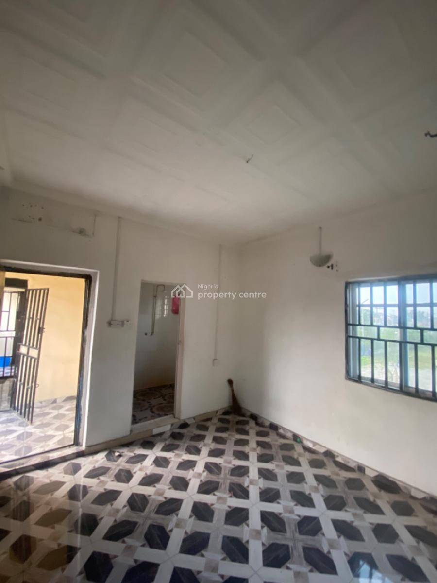Clean Self Contained Apartment Upstairs with Good Light, Off Rumuokwurusi Tank Flyover Elimgbu, Port Harcourt, Rivers, Self Contain (single Rooms) for Rent