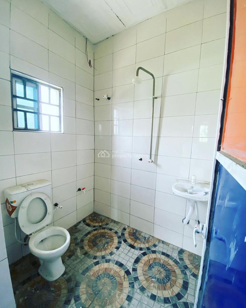 Clean Self Contained Apartment Upstairs with Good Light, Off Rumuokwurusi Tank Flyover Elimgbu, Port Harcourt, Rivers, Self Contain (single Rooms) for Rent